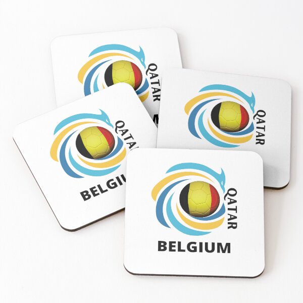 Item preview, Qatar Football soccer team Belgium Worldcup  designed and sold by DesignsbyMona.