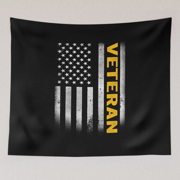 Item preview, veteran Dad American Flag, Vintage USA veteran American Flag, veteran Dad Mens Womens Girls Christmas Fathers Day Gift designed and sold by xlnv.