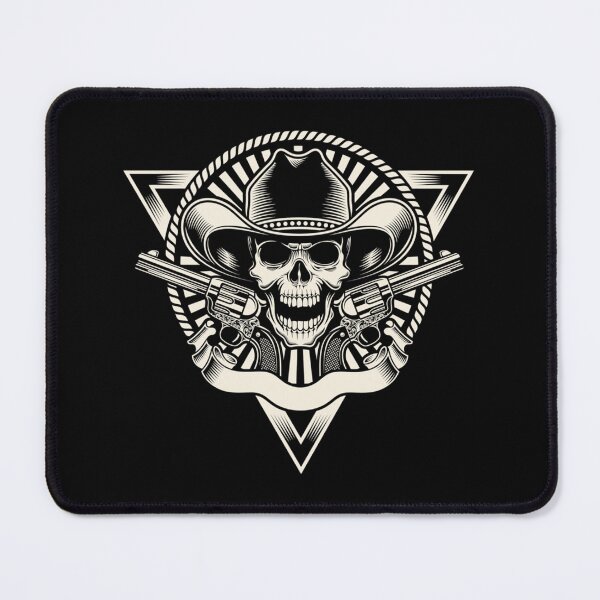 Item preview, Cowboy Skull With Two Revolvers Tank Top designed and sold by kimmesajgreh.