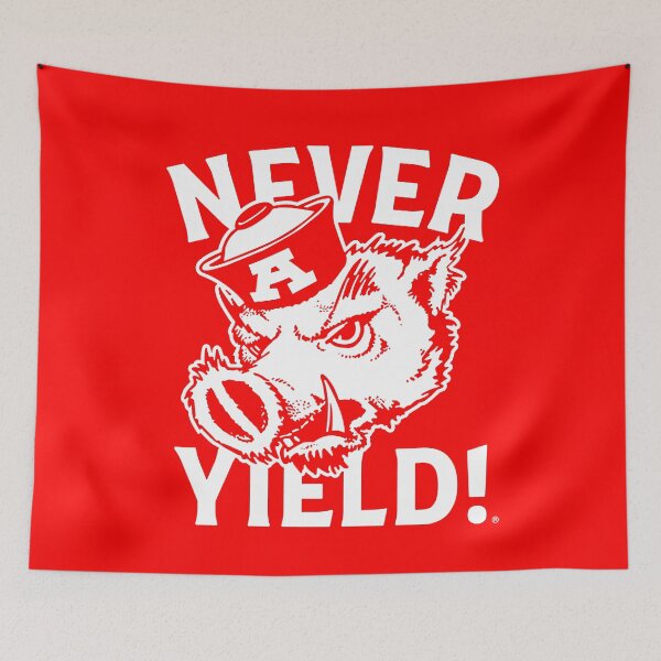Item preview, Razorback Never Yield Shirt designed and sold by krrowenapqn.