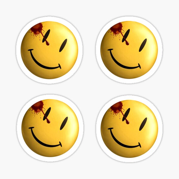 Watchmen Smiley Stickers for Sale