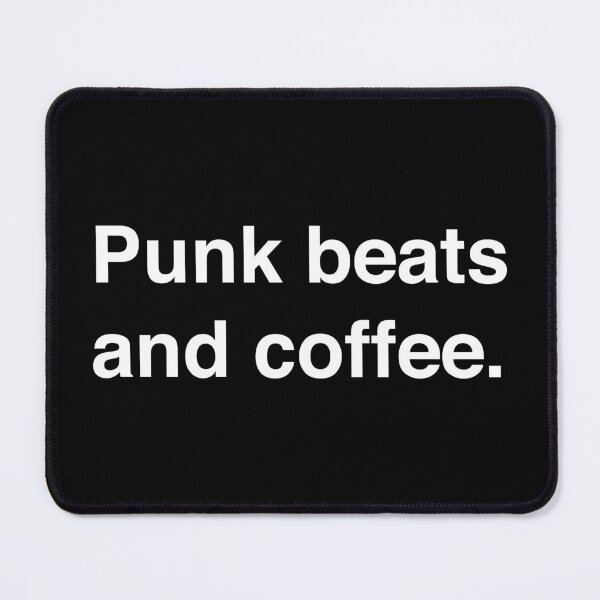 Item preview, Punk beats and coffee designed and sold by Phil Tessier Too.
