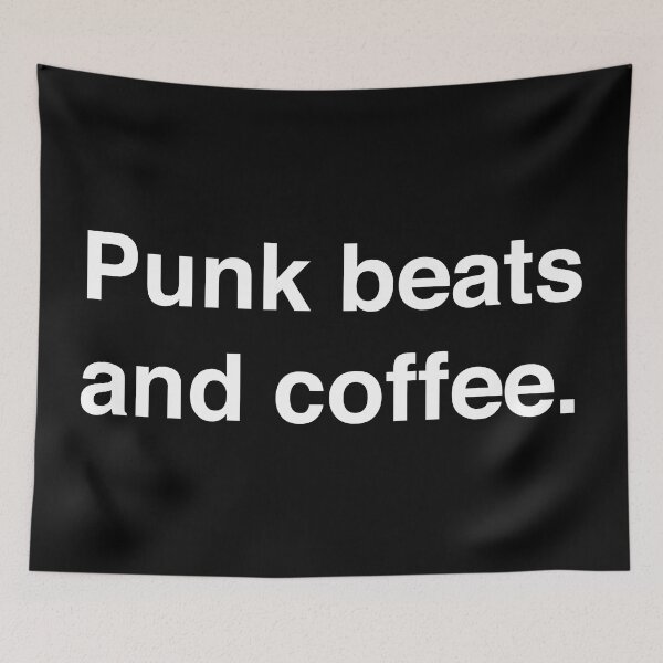 Item preview, Punk beats and coffee designed and sold by Phil Tessier Too.
