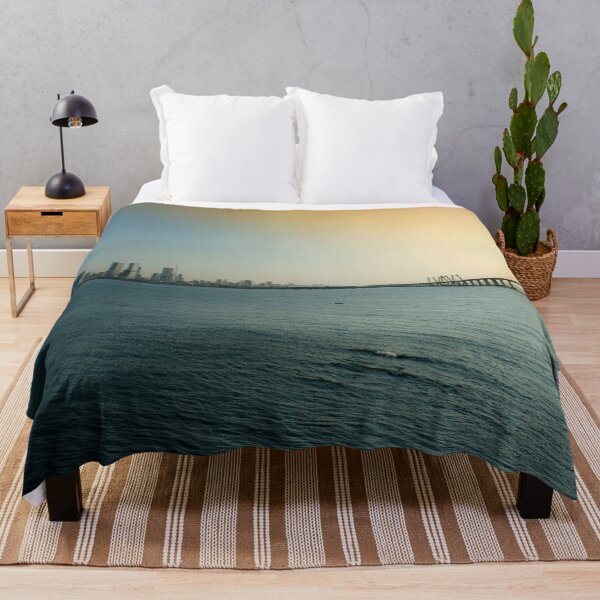 Item preview, Mumbai skyline with Sea Link Bridge , India, modern art, wall art, print, personalised gifts, custom printed gifts designed and sold by CameraDesign.