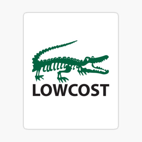 Lowcost. Low cost Lacoste. Lacoste значок. Наклейки лакоста. Лакост щенки.