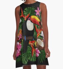 Toucan A-Line Dress