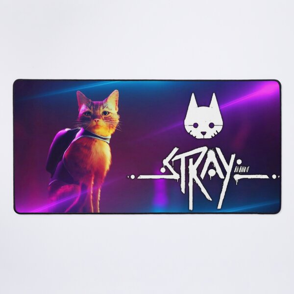 Stray Cat Game Cyberpunk  Mouse Pad for Sale by MarinaLexaArt