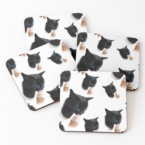 Item preview, Ice cream cat designed and sold by Budibabe.