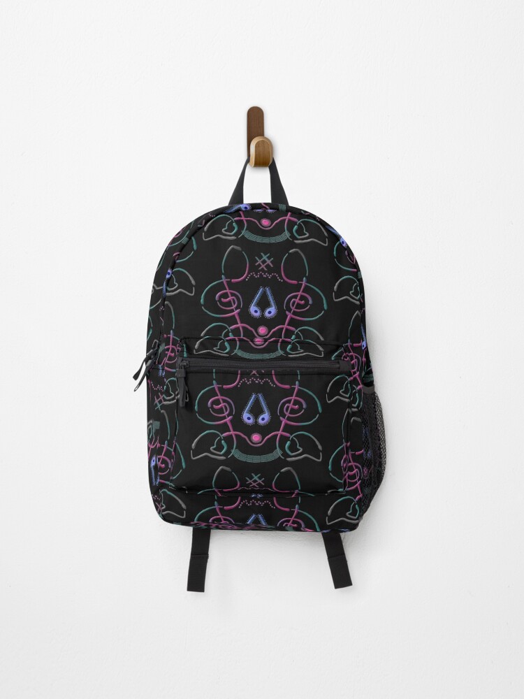 Thumbnail 1 of 3, Backpack, CALLIGRAPHIC MUSIC NOTE designed and sold by Ralek.