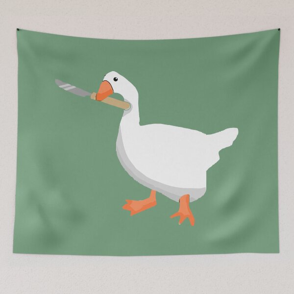 Item preview, Goose with Knife - Untitled Goose Game designed and sold by LAUR0.