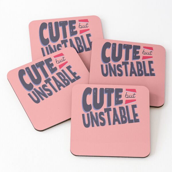 Item preview, Cute But Unstable designed and sold by Heddar Badreddine.