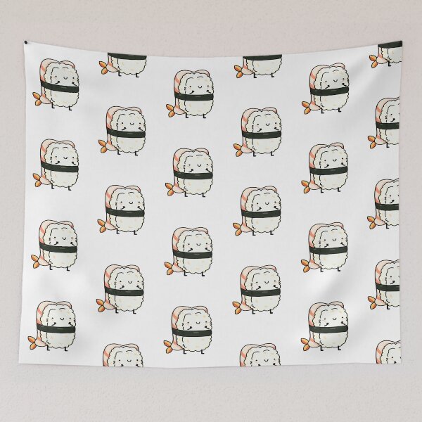 Item preview, Kawaii Prawn Sushi designed and sold by kawaiilife.