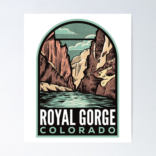 Item preview, Royal Gorge Colorado Vintage designed and sold by halpindesignco.