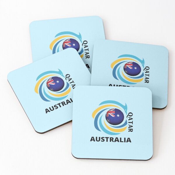 Item preview, Qatar Football soccer team Australia worldcup designed and sold by DesignsbyMona.