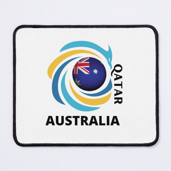 Item preview, Qatar Football soccer team Australia worldcup designed and sold by DesignsbyMona.
