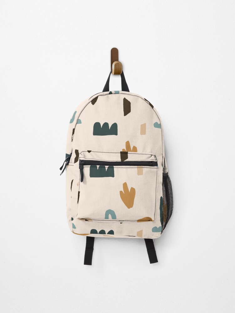 Thumbnail 1 of 3, Backpack, Free Shapes Seamless Pattern designed and sold by theredsharp.