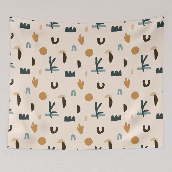 Item preview, Free Shapes Seamless Pattern designed and sold by theredsharp.