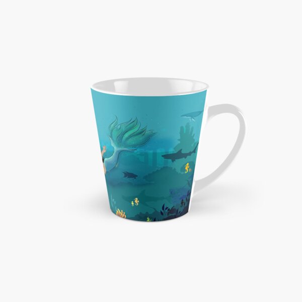 SEALIFE MUG GIFT DOLPHIN SHARK TURTLE FUNNY ANIMAL blue planet mug SEA LIFE GIFT 