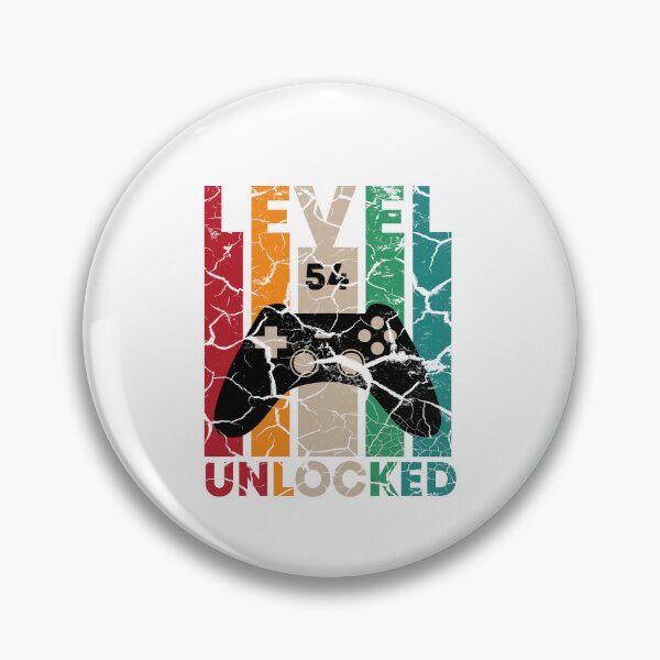 Item preview, Level 54 Unlocked,54 Birthday Gift designed and sold by Designista436.