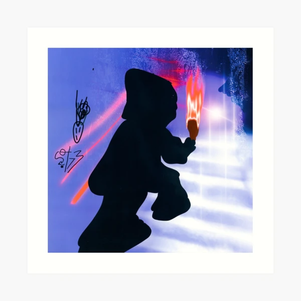 Bladee Red Light CD Design 3