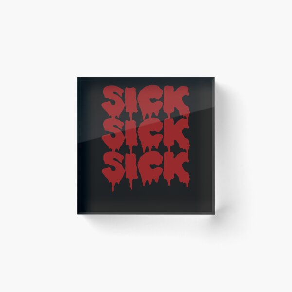 Item preview, S!ck Sickick red S!ckK!ck designed and sold by TheGreedyCrypto.
