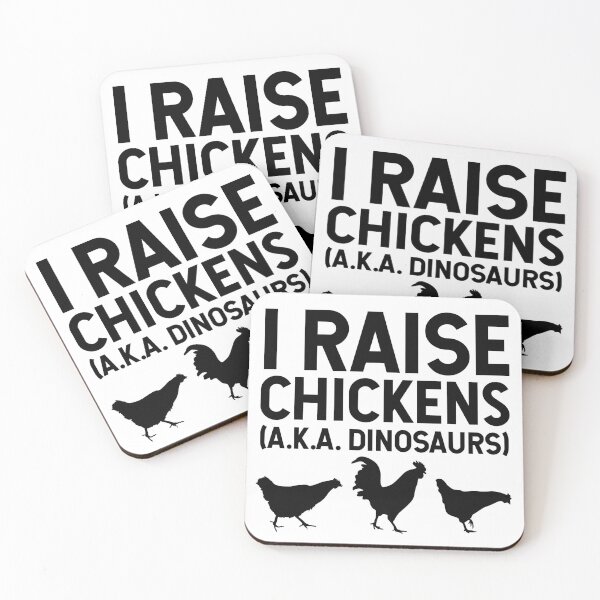 Item preview, I Raise Chickens AKA Dinosaurs designed and sold by SarahJisri.