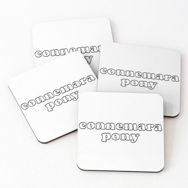 Item preview, Connemara Pony Bubble Letters designed and sold by theaadesigns.