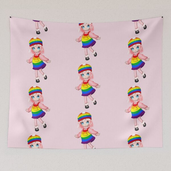 Item preview, Pride Chibi Girl designed and sold by NLDStudios.