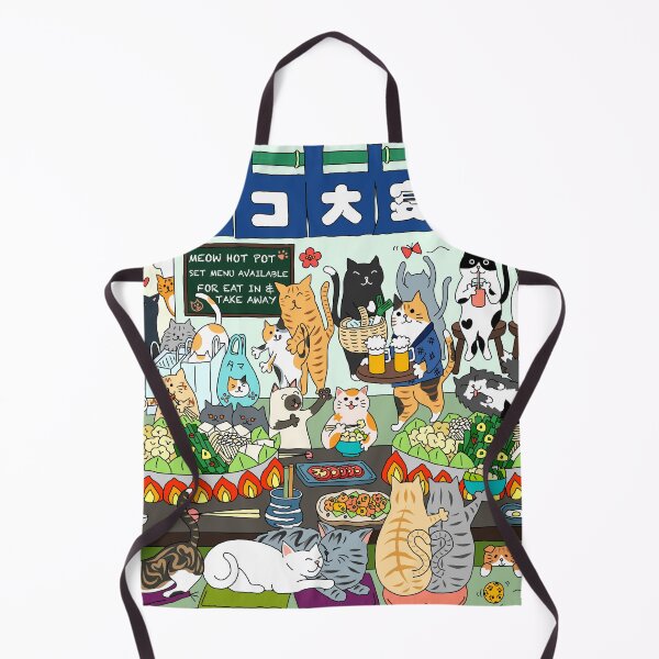 Item preview, Cats Hot Pot Party designed and sold by m-lapino.