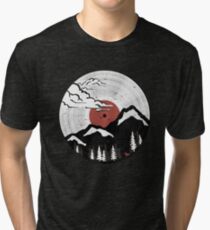 Vinyl disc Tri-blend T-Shirt