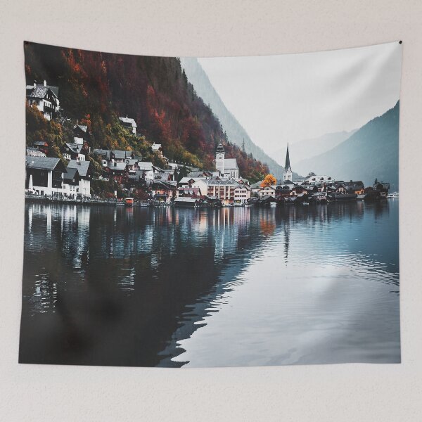 Item preview, hallstatt village in austria designed and sold by franckreporter.
