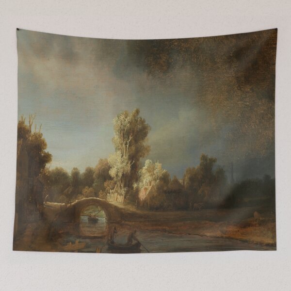 Item preview, The Stone Bridge-Rembrandt designed and sold by LexBauer.