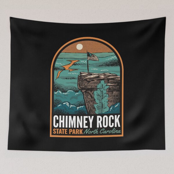 Item preview, Chimney Rock State Park NC Vintage designed and sold by halpindesignco.