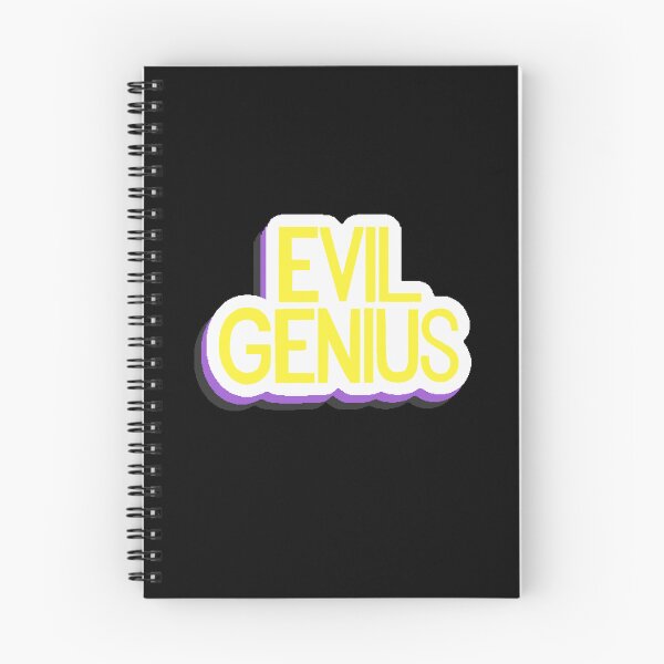 Item preview, Evil Genius Nonbinary Pride (Stacked) designed and sold by janustgk.