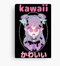 Kawaii Canvas Print