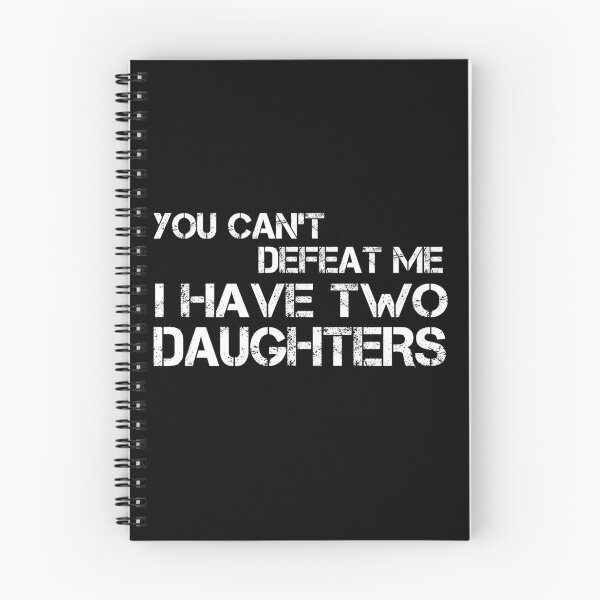 Item preview, You Can't defeat Me I Have Two Daughters Funny Dad Gift Father's Day designed and sold by OSTONSHOP.