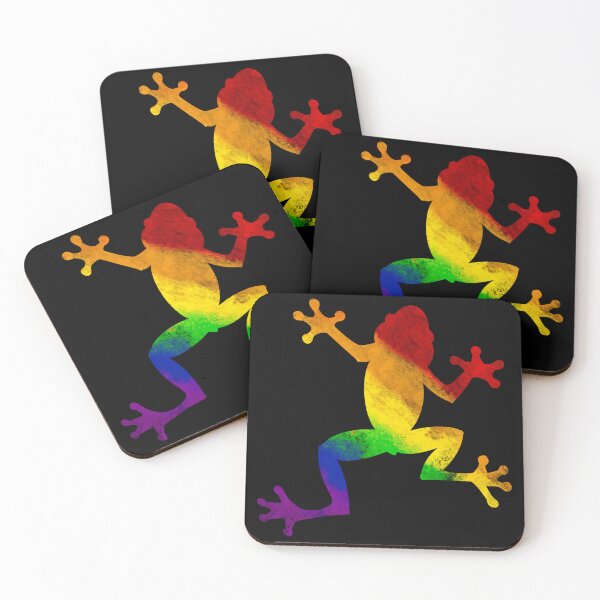 Item preview, Rainbow Frog designed and sold by TheColorfulQ.
