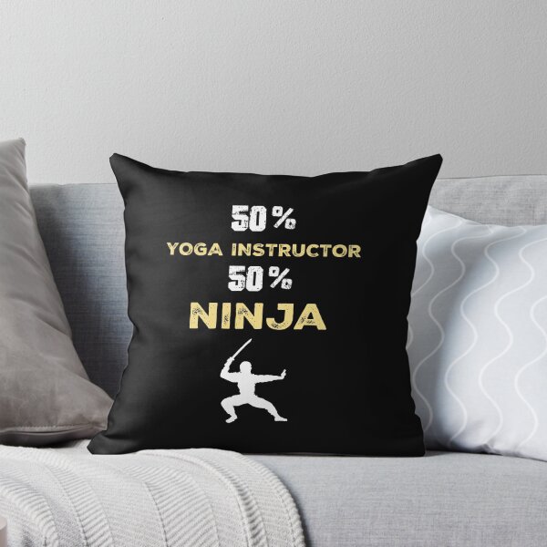 Item preview,  INSTRUCTOR DE YOGA Ninja Cool Gift designed and sold by Just Be Different.