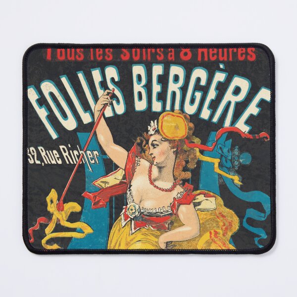 Item preview, FOLIES BERGERE O. Metra 32 Rue Richer 1876 by Jules Cheret French Art Nouveau Theatre Poster Advertising designed and sold by retroposters.