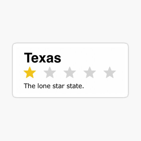 "Texas Lone Star State" Sticker for Sale by radiantdark Redbubble
