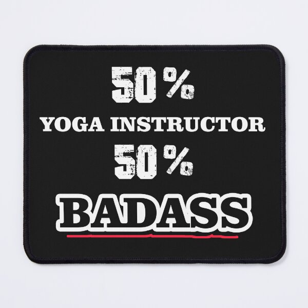 Item preview,  INSTRUCTOR DE YOGA Badass Cool Gift designed and sold by Just Be Different.