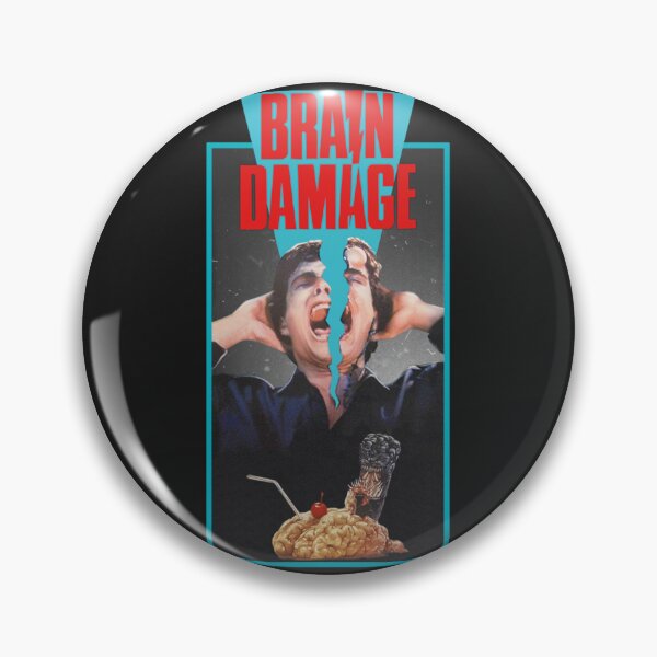 Artikelvorschau, Brain Damage - Busting Headache (1988)☆VHSGasm Video☆ HORROR MERCH Essential entworfen und verkauft von hg49bn.