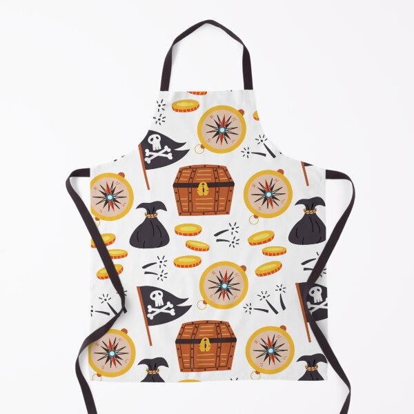 Item preview, Pirate Seamless Pattern designed and sold by Mystic-Roots99.