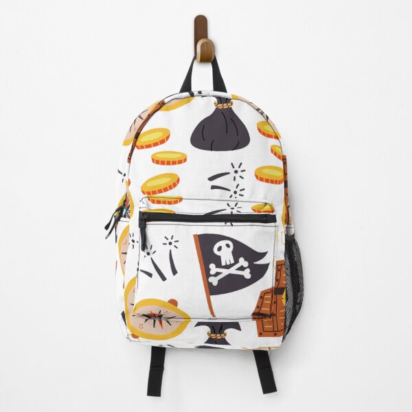 Item preview, Pirate Seamless Pattern designed and sold by Mystic-Roots99.