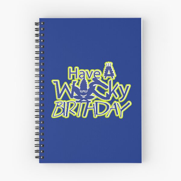 Item preview, Wacky Leafs - Loco cumpleaños tesoro azul designed and sold by Wacky-Leafs.