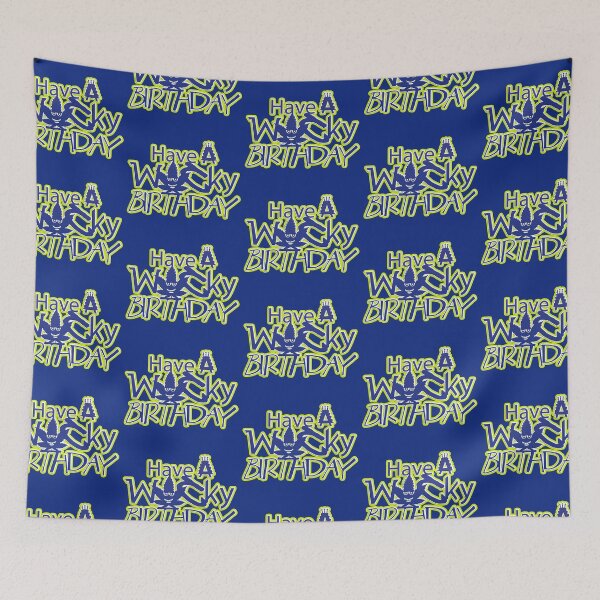 Item preview, Wacky Leafs - Loco cumpleaños tesoro azul designed and sold by Wacky-Leafs.