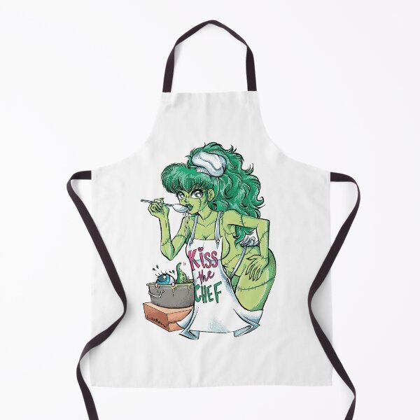 Item preview, Body Parts Betty Zombie Pin-Up - Chef designed and sold by PinkAppleJam.