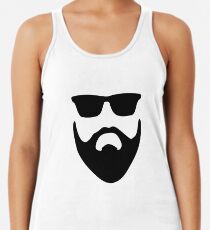 Gesichtsbehaarung Tanktop für Frauen
