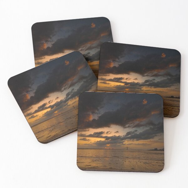 Item preview, Mumbai skyline with sea link bridge, India, modern art, wall art, print, personalised gifts, custom printed gifts designed and sold by CameraDesign.