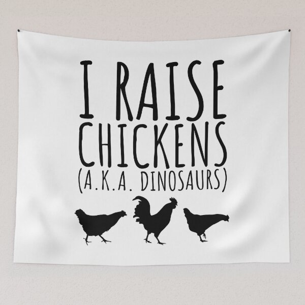 Item preview, I Raise Chickens AKA Dinosaurs Simple designed and sold by SarahJisri.